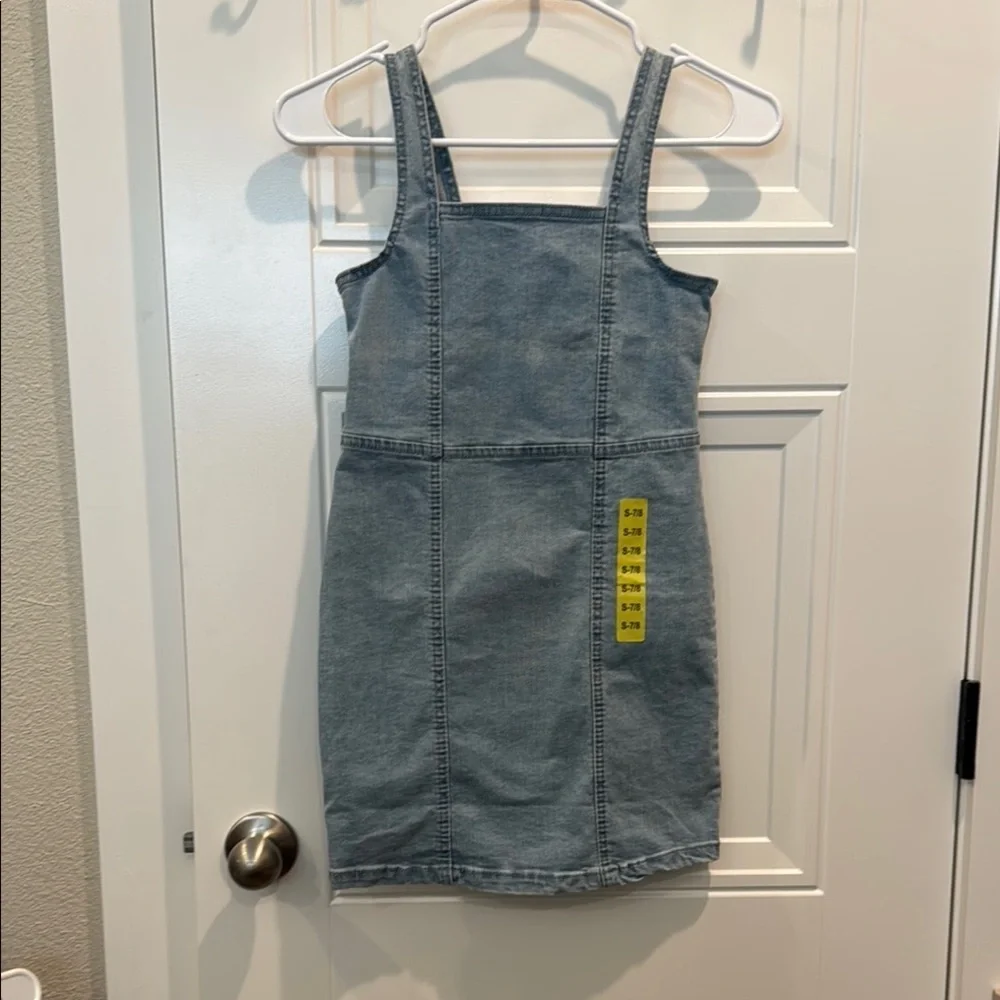 Steve Madden Blue Denim dress with Classic Straps